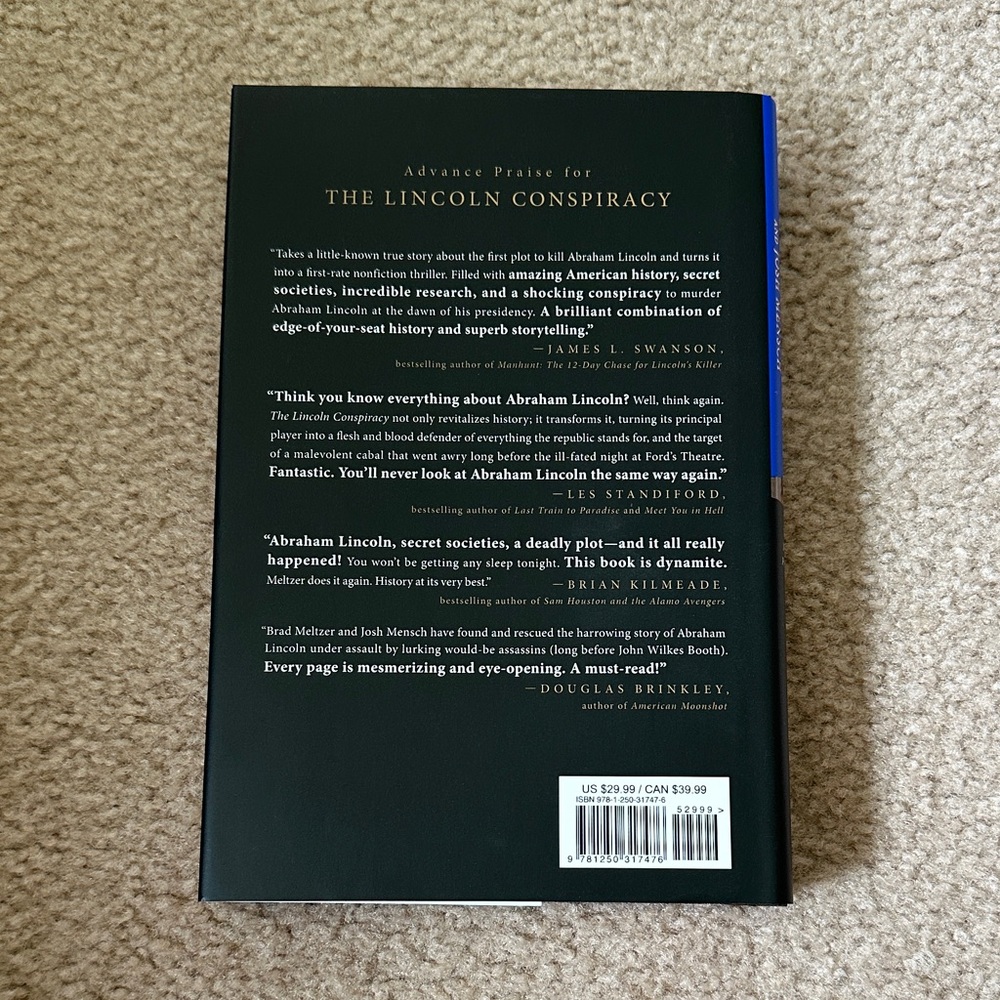 The Lincoln Conspiracy: The Secret Plot to Kill America’s 16th President (book) - Picture 2 of 2
